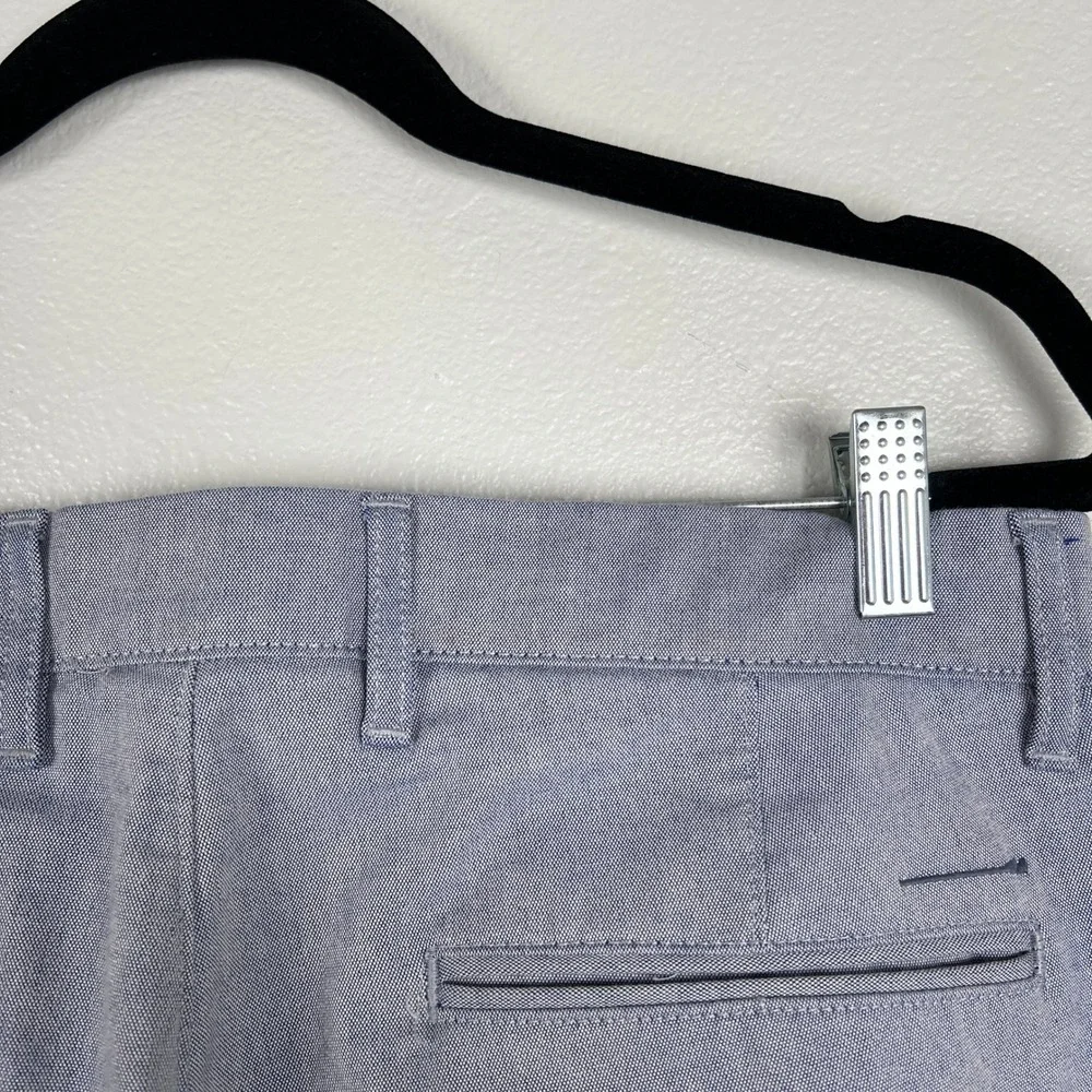 J. Crew Men's Oxford Tech Slim‎ Pant Blue Sz 32x30